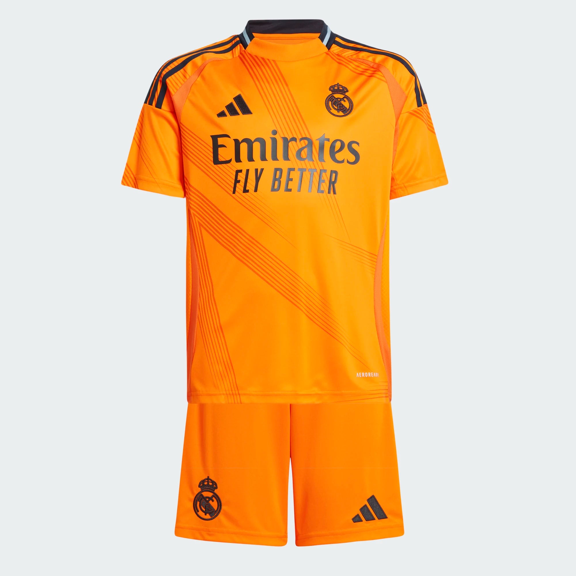 ADIDAS REAL MADRID AWAY YOUTH KIT 2024-2025