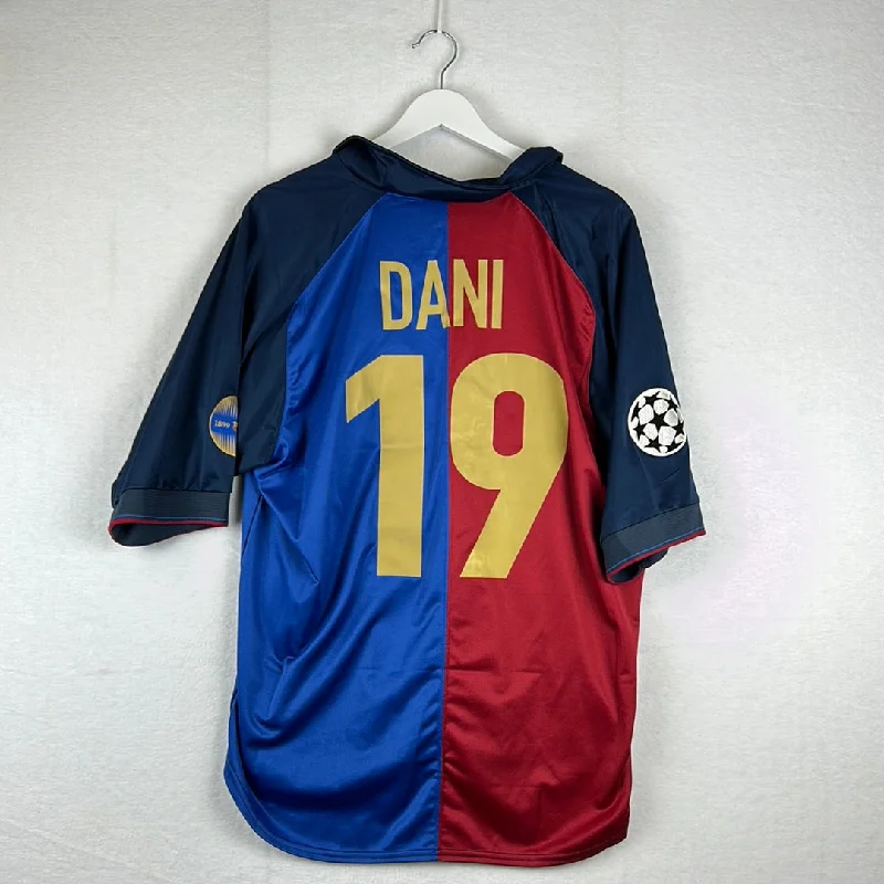 Barcelona 1999/2000 Player Issue Home Shirt - Dani 19