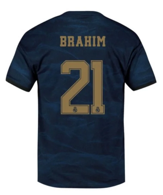 Brahim Diaz Real Madrid 19/20 Away Jersey