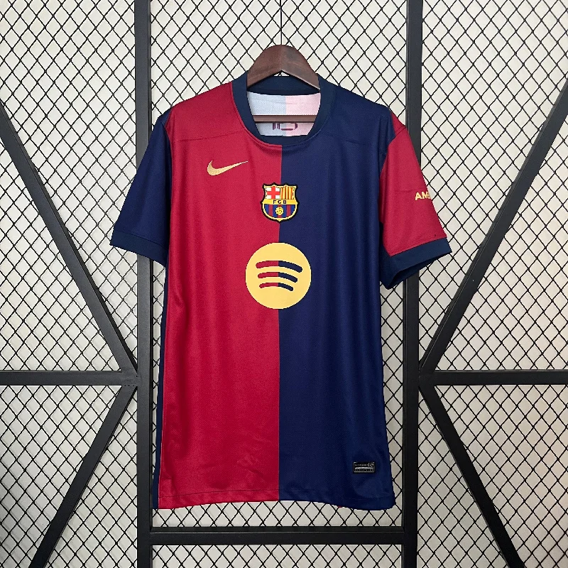 CAMISA DO BARCELONA 24/25 AZUL E VERMELHO