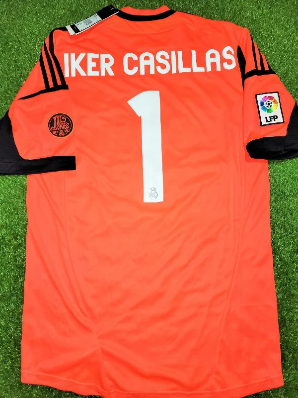 Casillas Real Madrid 2012 2013 Anniversary Soccer Jersey Shirt BNWT M SKU# W41868