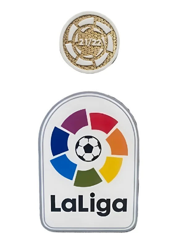 Conjunto de patch do campeão Bagde, Campeão Espanha La Liga Real Madrid - 2021/2022