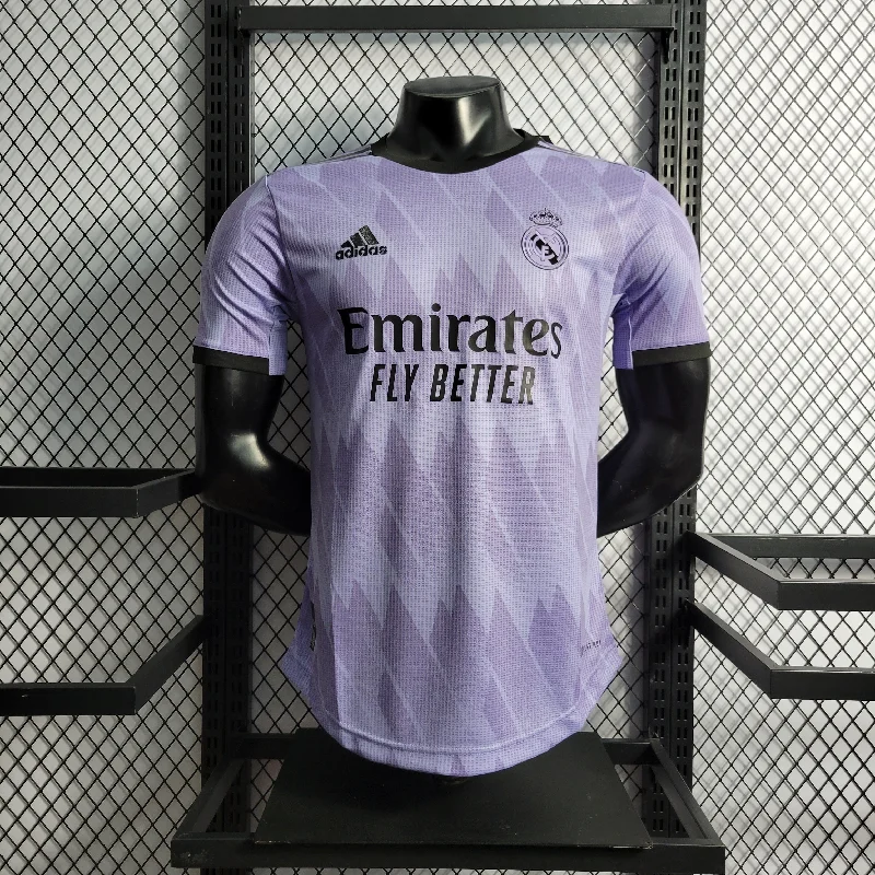 CAMISA VERSÃO PLAYER DO REAL MADRID 22/23 ROXO