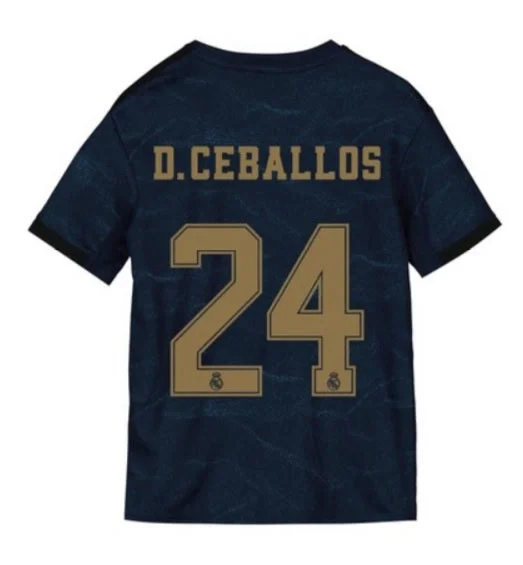 Dani Ceballos Real Madrid Youth 19/20 Away Jersey