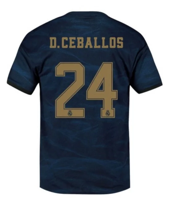 Daniel Ceballos Real Madrid 19/20 Away Jersey