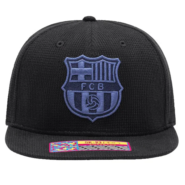 Fan Ink Barcelona Club Ink Snapback (Black/Blue)