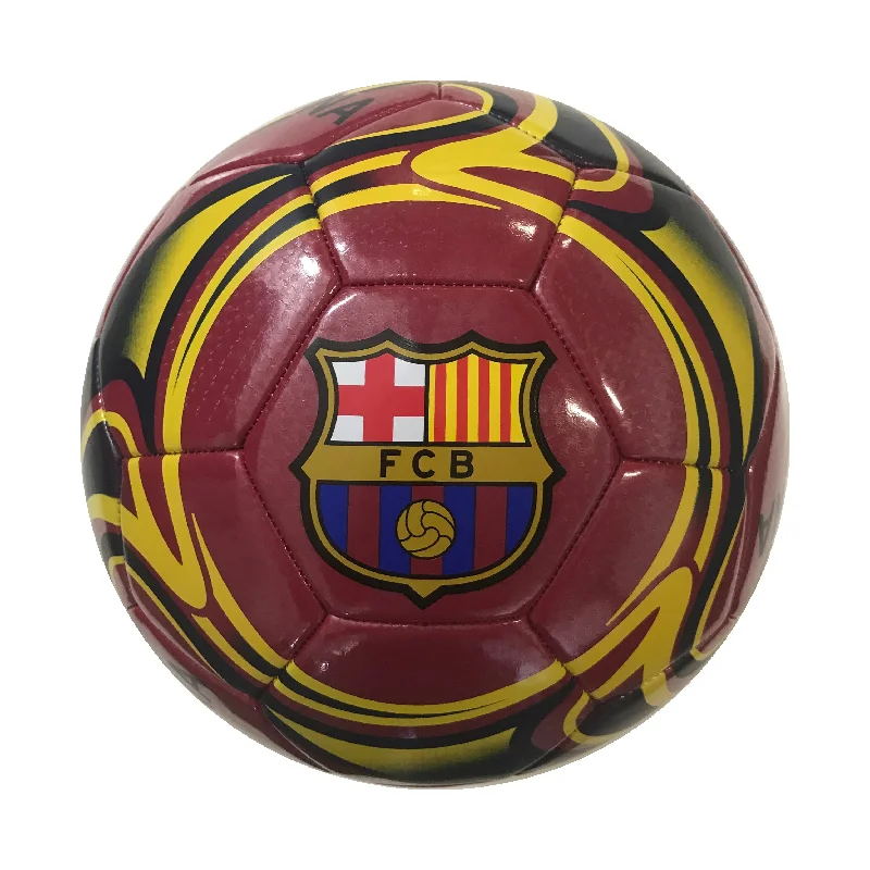 FC Barcelona Red Flare Size 5 Soccer Ball