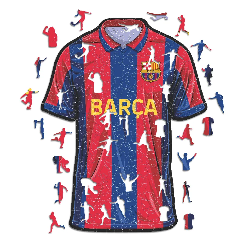 FC Barcelona® Camiseta - Rompecabezas de Madera