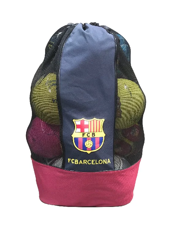 FC Barcelona Heavy Duty Mesh Equipment Ball Bag