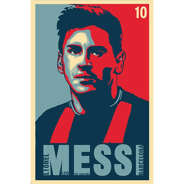 FC Barcelona Messi Poster