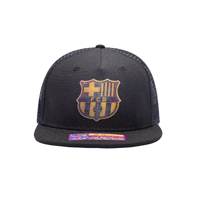 FC Barcelona Shield Snapback Hat