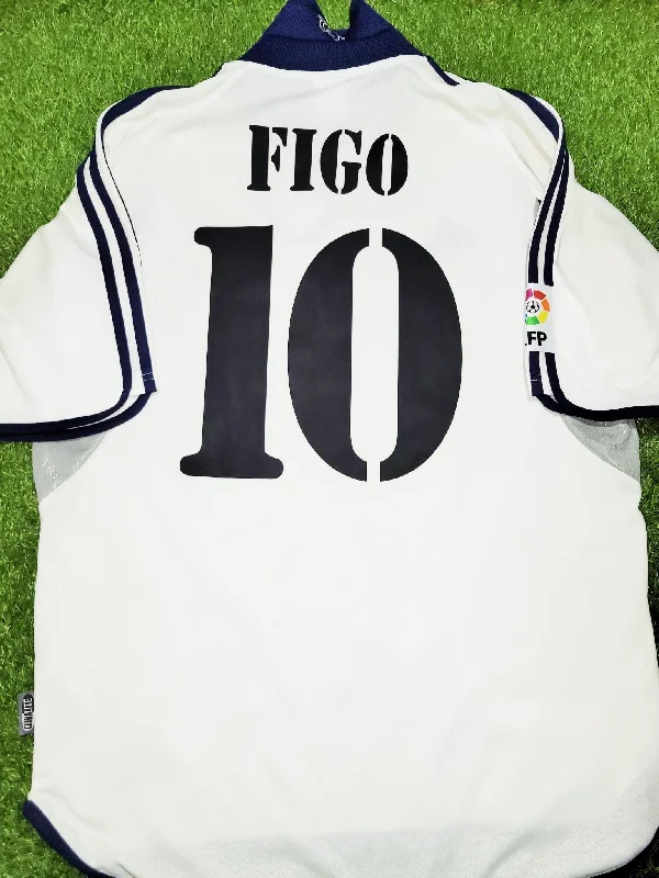 Figo Real Madrid 2000 2001 Soccer Jersey Shirt M SKU# 685331