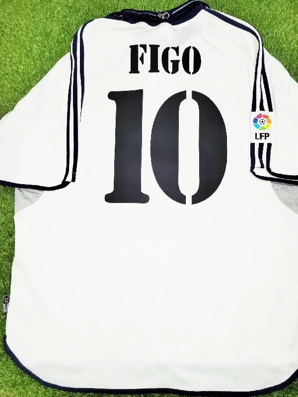 Figo Real Madrid 2000 2001 Soccer Jersey Shirt XL SKU# 685331