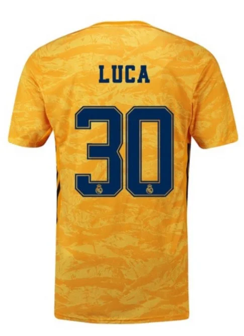 Luca Zidane Real Madrid 19/20 Goalkeeper Home Jersey