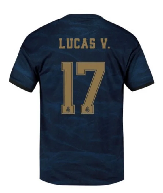 Lucas Vazquez Real Madrid 19/20 Away Jersey