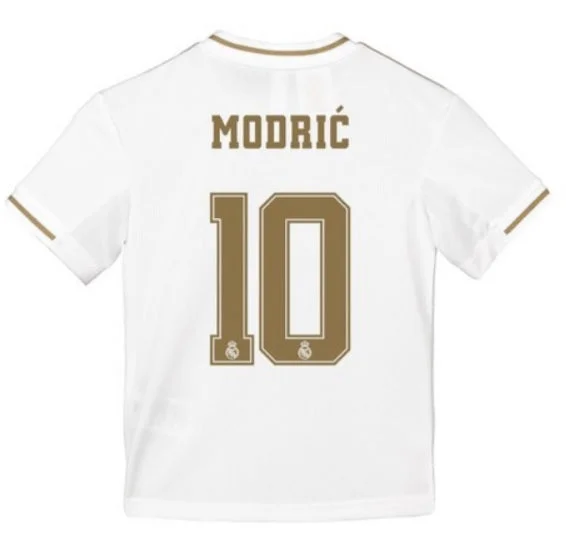 Luka Modric Real Madrid Youth 19/20 Home Jersey