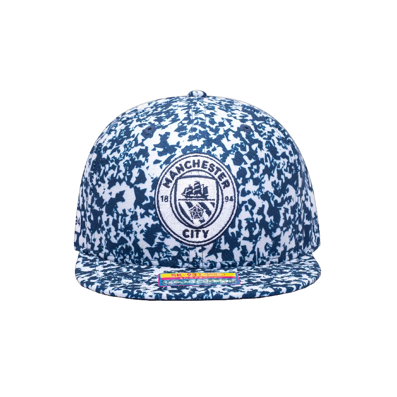 Manchester City Notebook Snapback Hat