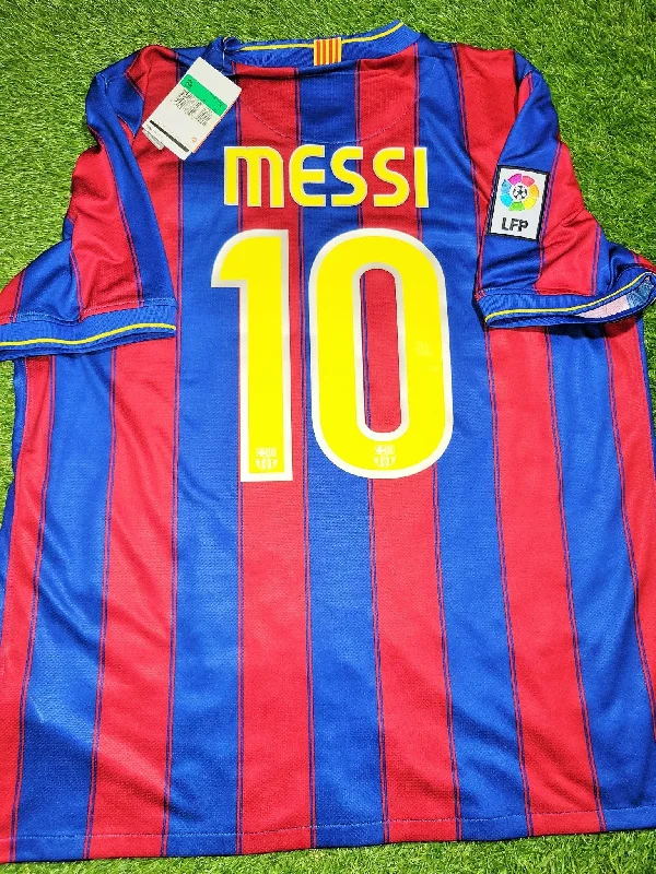 Messi Barcelona 2009 2010 Home Jersey Shirt Camiseta BNWT XL SKU# 343808-496