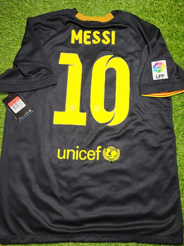 Messi Barcelona 2013 2014 Third Soccer Jersey Shirt Camiseta L BNWT SKU# 532824-013