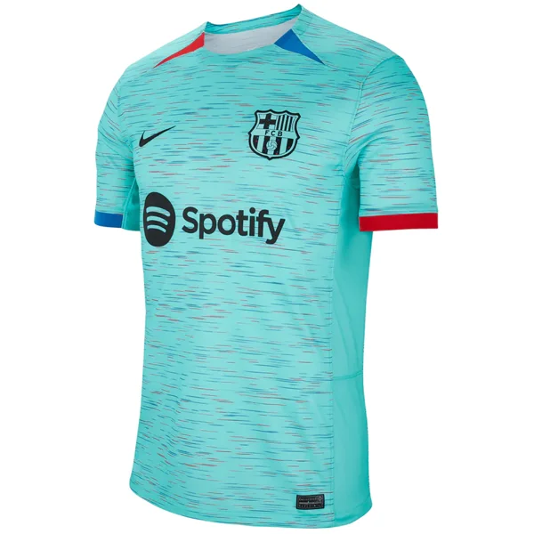 Nike Barcelona Third Jersey 23/24 (Light Aqua/Royal Blue)