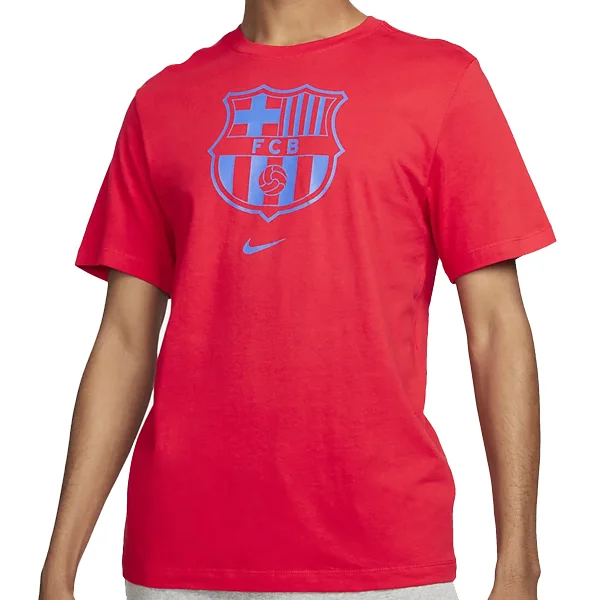 Nike FC Barcelona Crest T-Shirt (University Red)