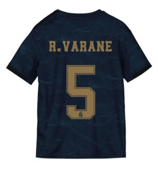 Raphael Varane Real Madrid Youth 19/20 Away Jersey