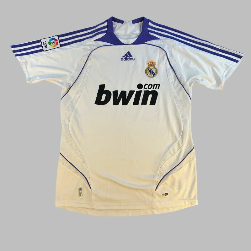 Real Madrid 2007-2008 Home Shirt - Small