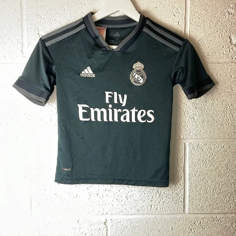 Real Madrid 2018-2019 Away Shirt Junior - Age 7-8 - Excellent Condition - Adidas CG0570