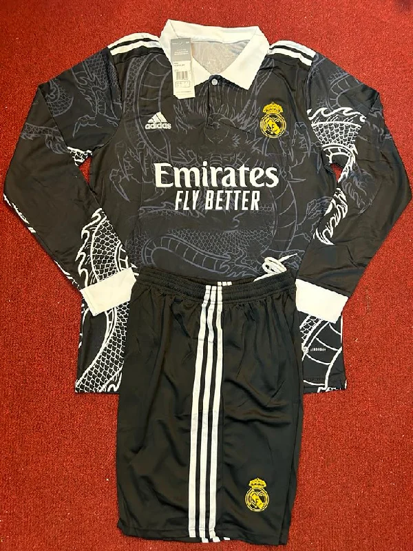 Real Madrid Black Dragon Kit (Full Sleeves)