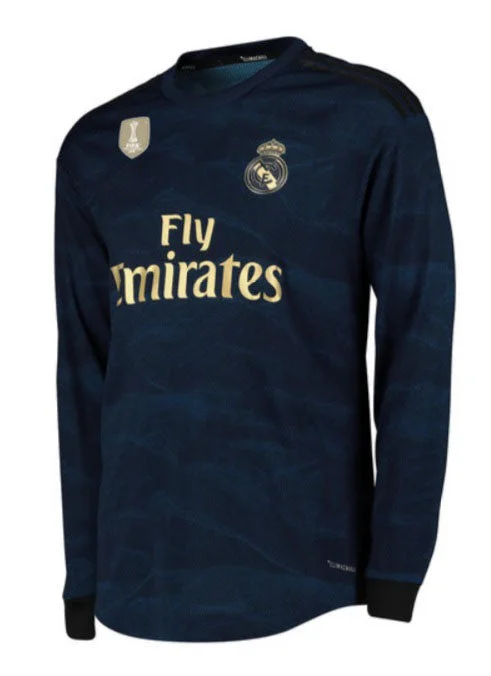 Real Madrid Long Sleeve 19/20 Away Jersey