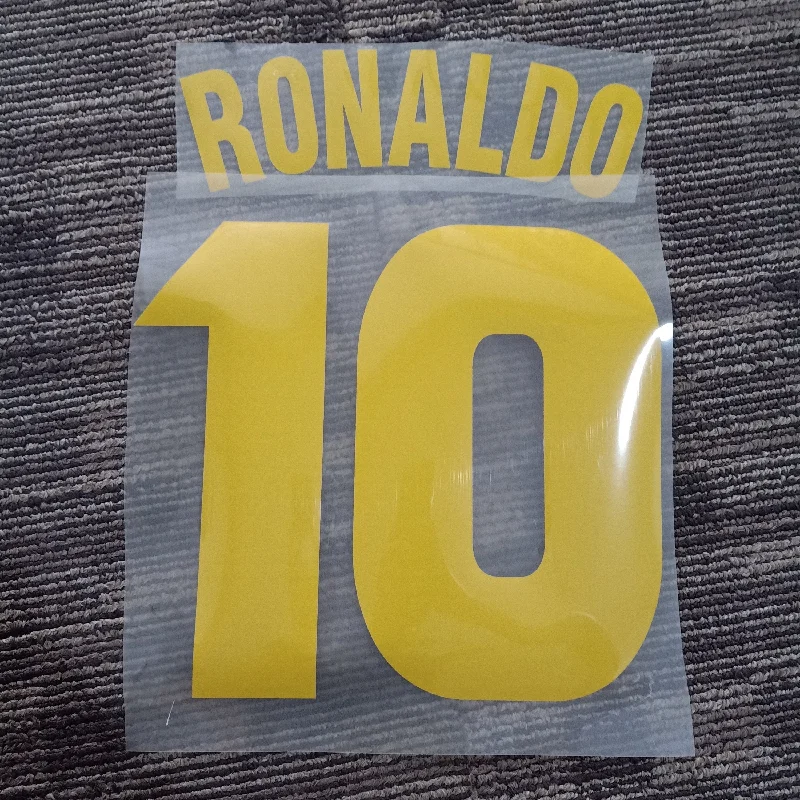 1997 Ronaldo #10 Inter Milan Nameset