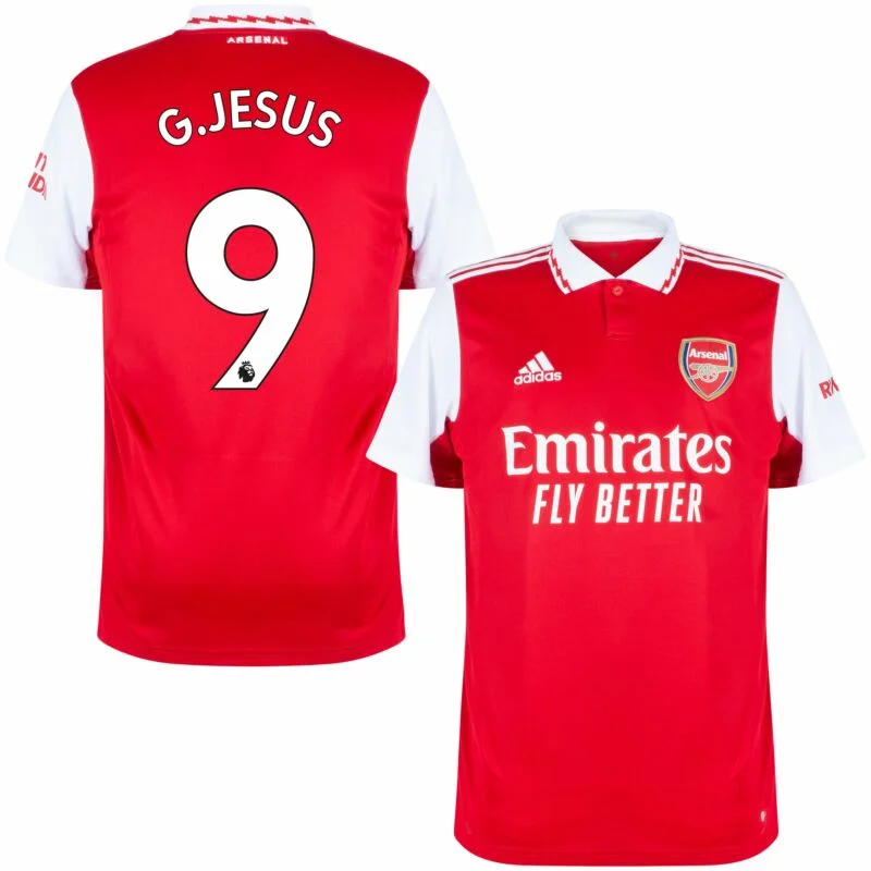 Adidas Arsenal Home G.Jesus 9 Trikot 2022-2023 (Premier League)