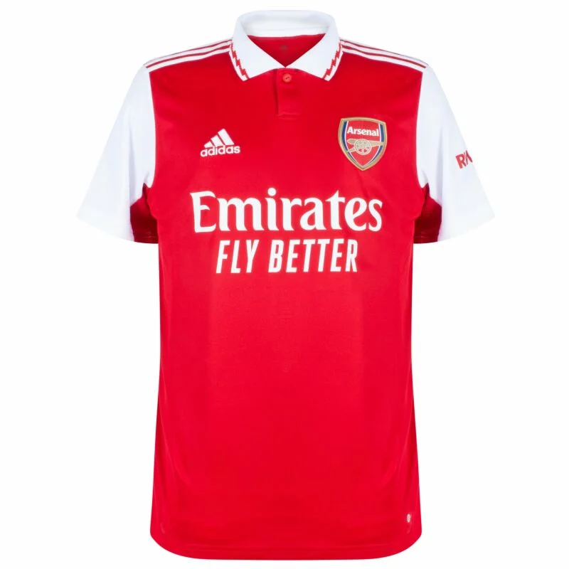 Adidas Arsenal Home Trikot 2022-2023 Inkl. Europa League Logos