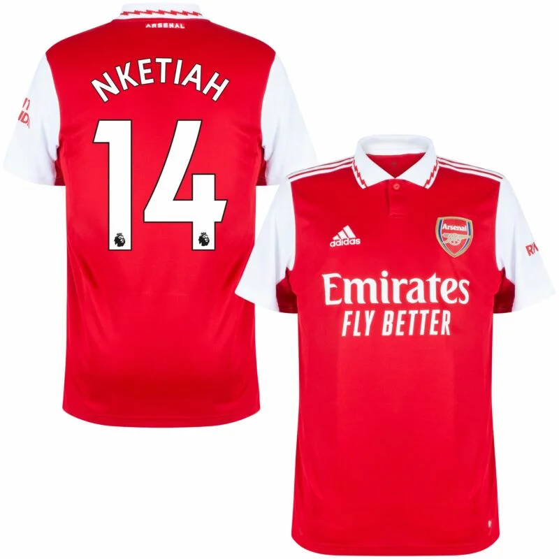 Adidas Arsenal Home Nketiah 14 Trikot 2022-2023 (Premier League)