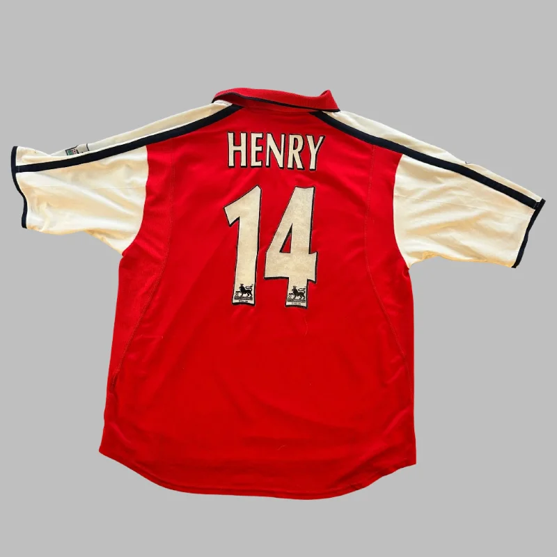 Arsenal 2000/2001 Home Shirt - Extra Large - Henry 14