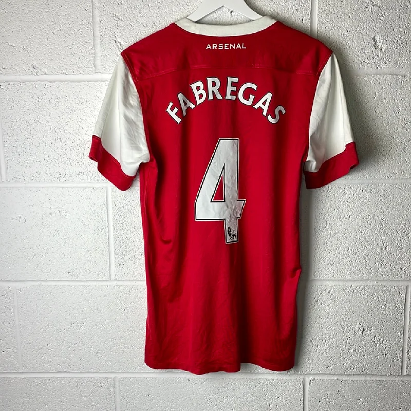 Arsenal 2010-2011 Home Shirt - Small - Fabregas 4 - Good Condition