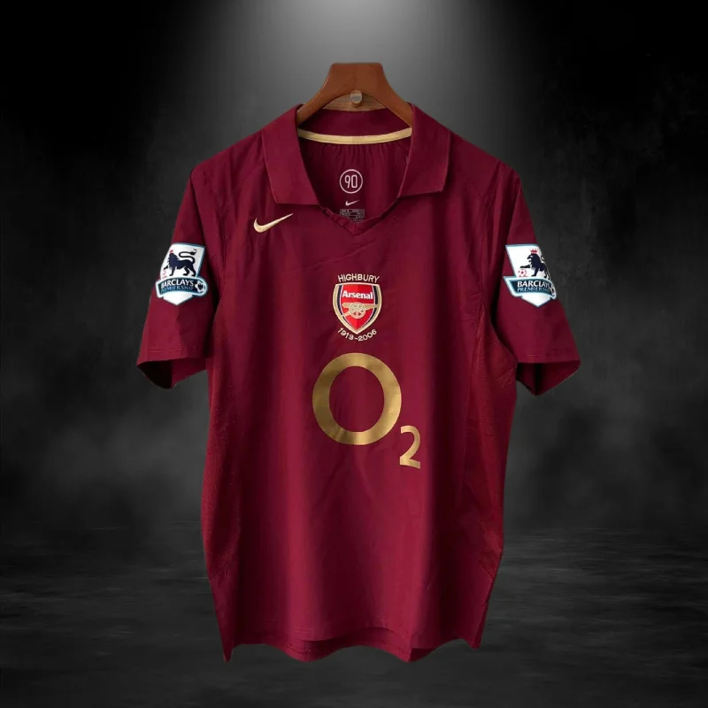 Arsenal Retro Home Shirt 05/06