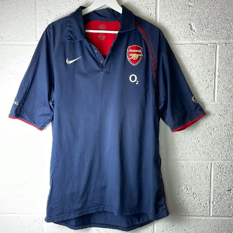 Vintage Arsenal T90 Polo Shirt - Extra Large Adult - Very Good Condition