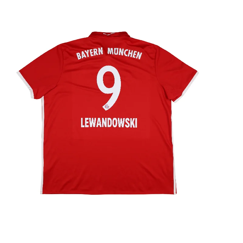 BAYERN MUNICH 2016-17 HOME SHIRT - LEWANDOWSKI 9 - 2XL