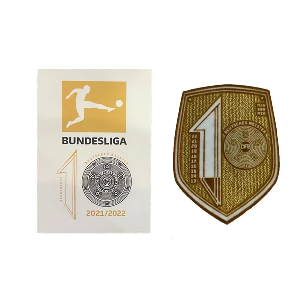 Bayern Munich Bundesliga Champion Patch Set 22/23