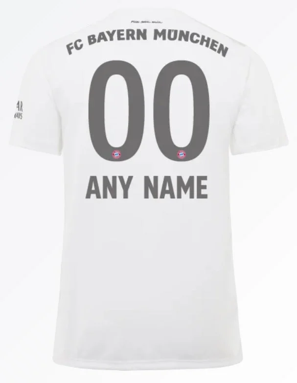 Bayern Munich Custom 19/20 Away Jersey