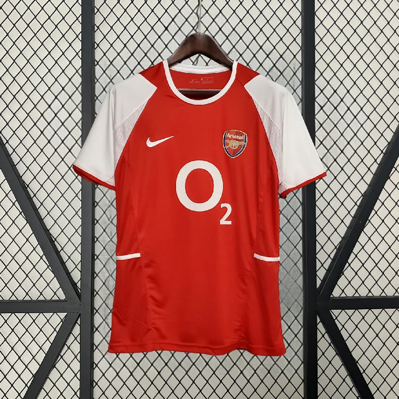 CAMISA RETRÔ ARSENAL 02/04 TRADICIONAL