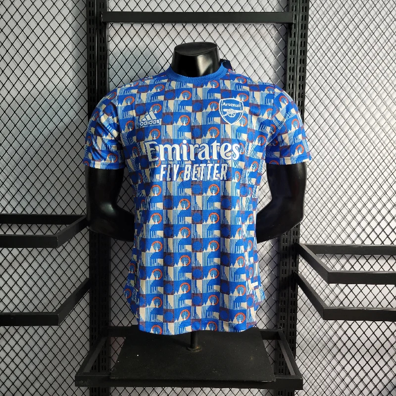 CAMISA VERSÃO PLAYER DO ARSENAL 23/24 BLUE TREINO