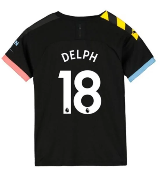 Fabian Delph Manchester City Youth 19/20 Away Jersey