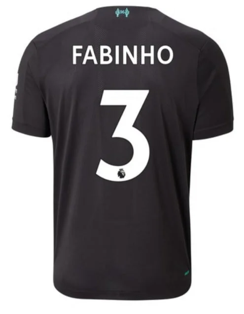 Fabinho Liverpool 19/20 Third Jersey