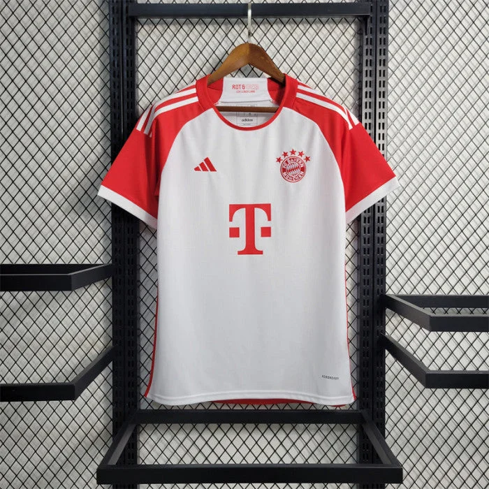 FC Bayern Munich 2023-2024 Home Fan Version Jersey