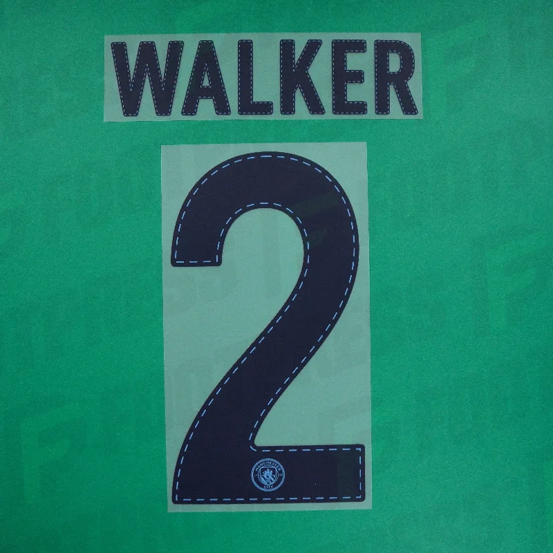 Flocage Officiel - Manchester City, Walker, 2022/2023, Home, Bleu