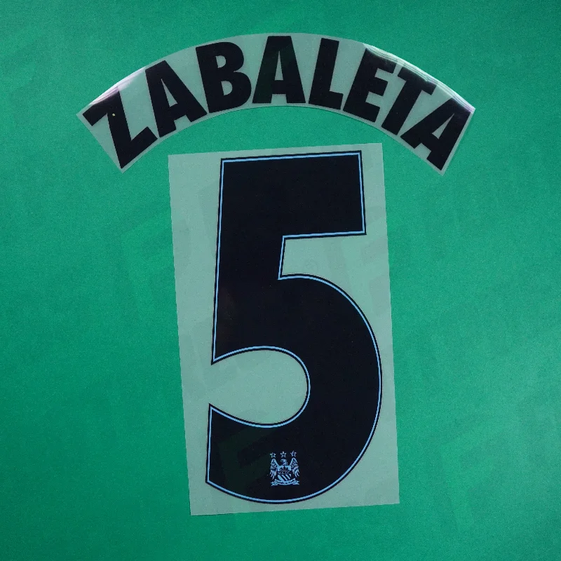 Flocage Officiel - Manchester City, Zabaleta, 2014/2015, Home LDC, Bleu