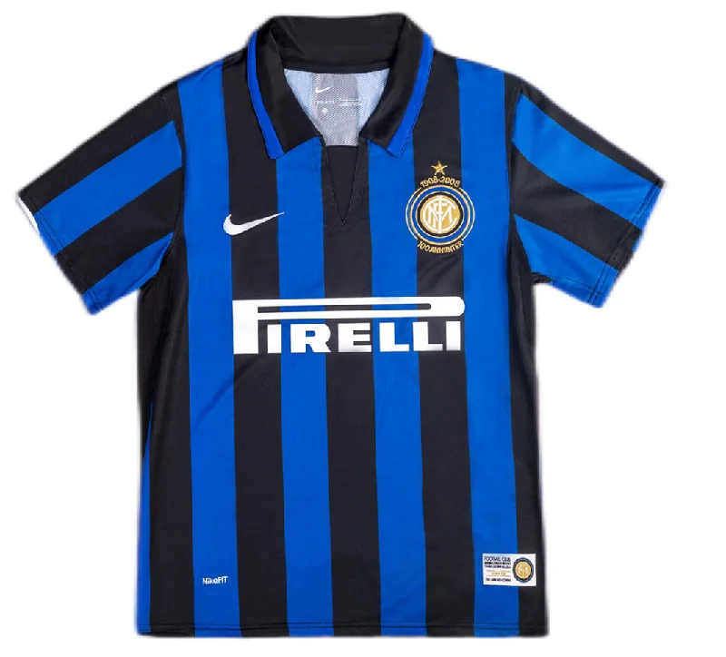 Inter Milan Retro 100th Anniversary Home Jersey 2007/08