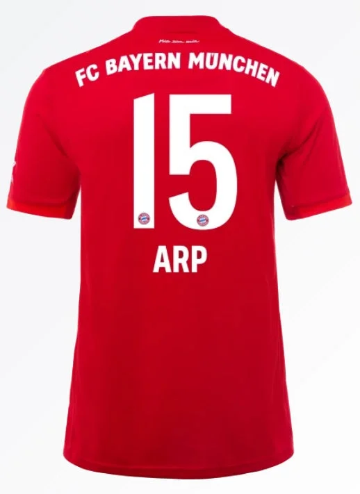 Jann-Fiete Arp Bayern Munich 19/20 Home Jersey